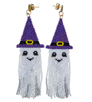 Franje oorbellen spookje